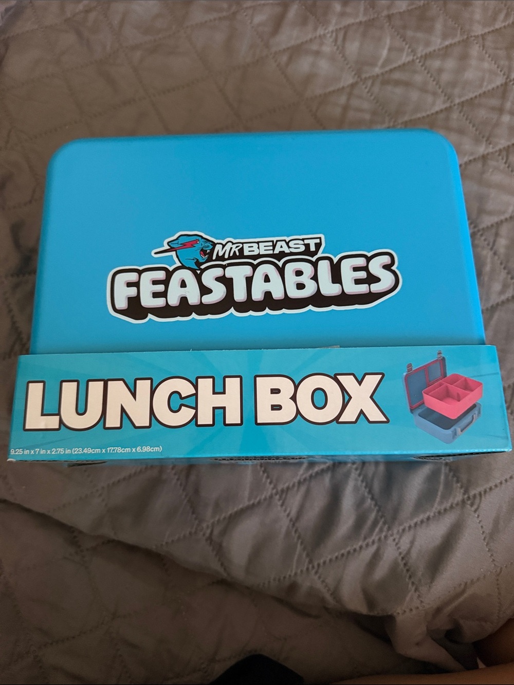 Blue Kids Lunch Box